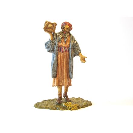 Araber steh. mit Schatztruhe