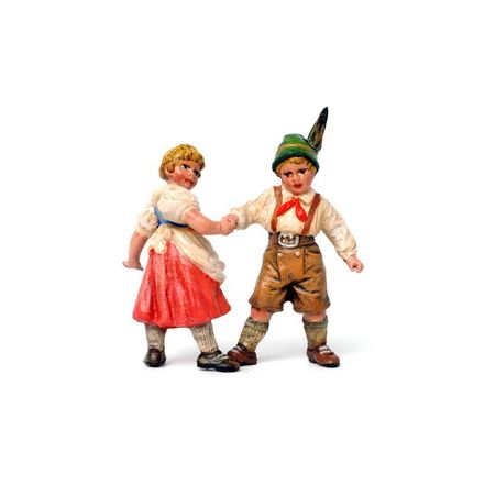 Hänsel u. Gretel tanzend