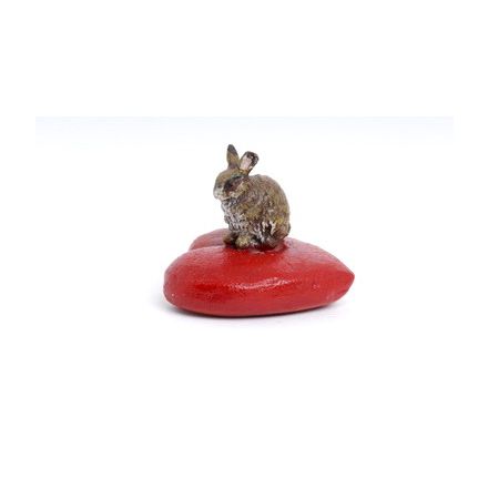 Hase auf Herz