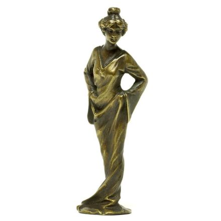 Dame Kleid weite Ärmel